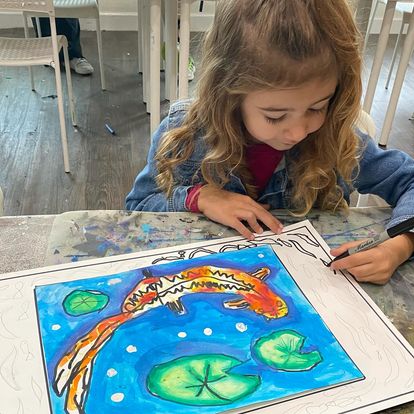 Summer Art Camps in Cedar Park, Austin for 4-8 year old