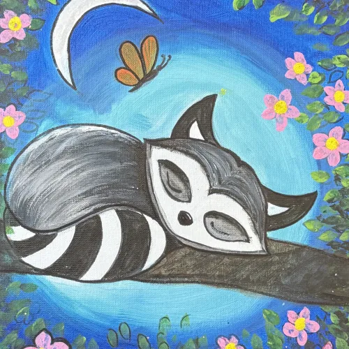 Meridian Special Camp student artwork at Nili's Art Studio, Cedar Park