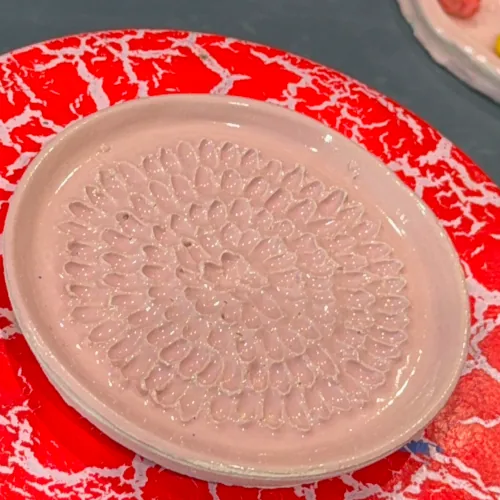 Winter Ceramics student artwork at Nili's Art Studio, Cedar Park
