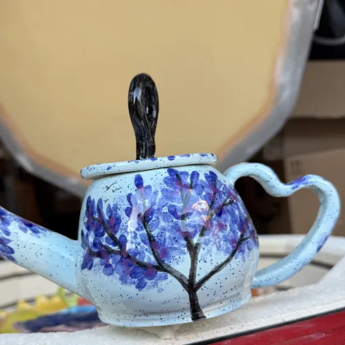 Winter Ceramics student artwork at Nili's Art Studio, Cedar Park