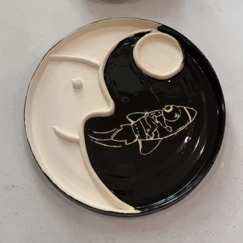 Winter Ceramics student artwork at Nili's Art Studio, Cedar Park
